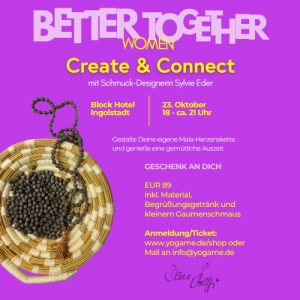 Ticket: CONNECT & CREATE 23.10.
